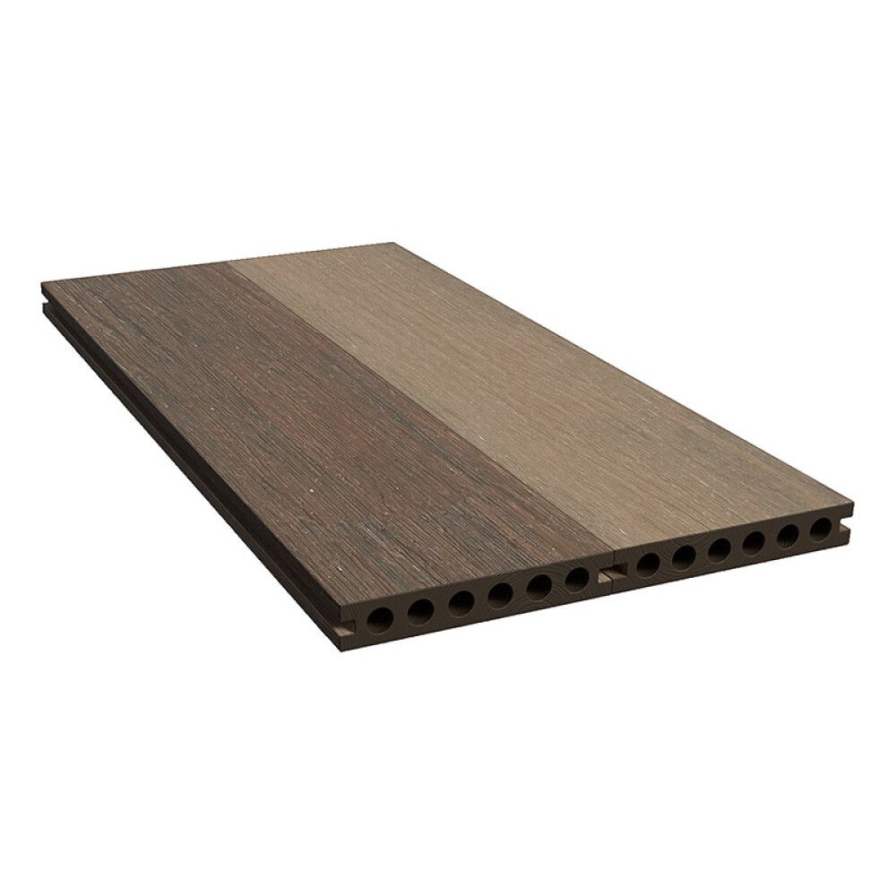 TERRASSEBORD KIRKEDAL HEIMDAL 22X130X4000MM EIK/HARDVED