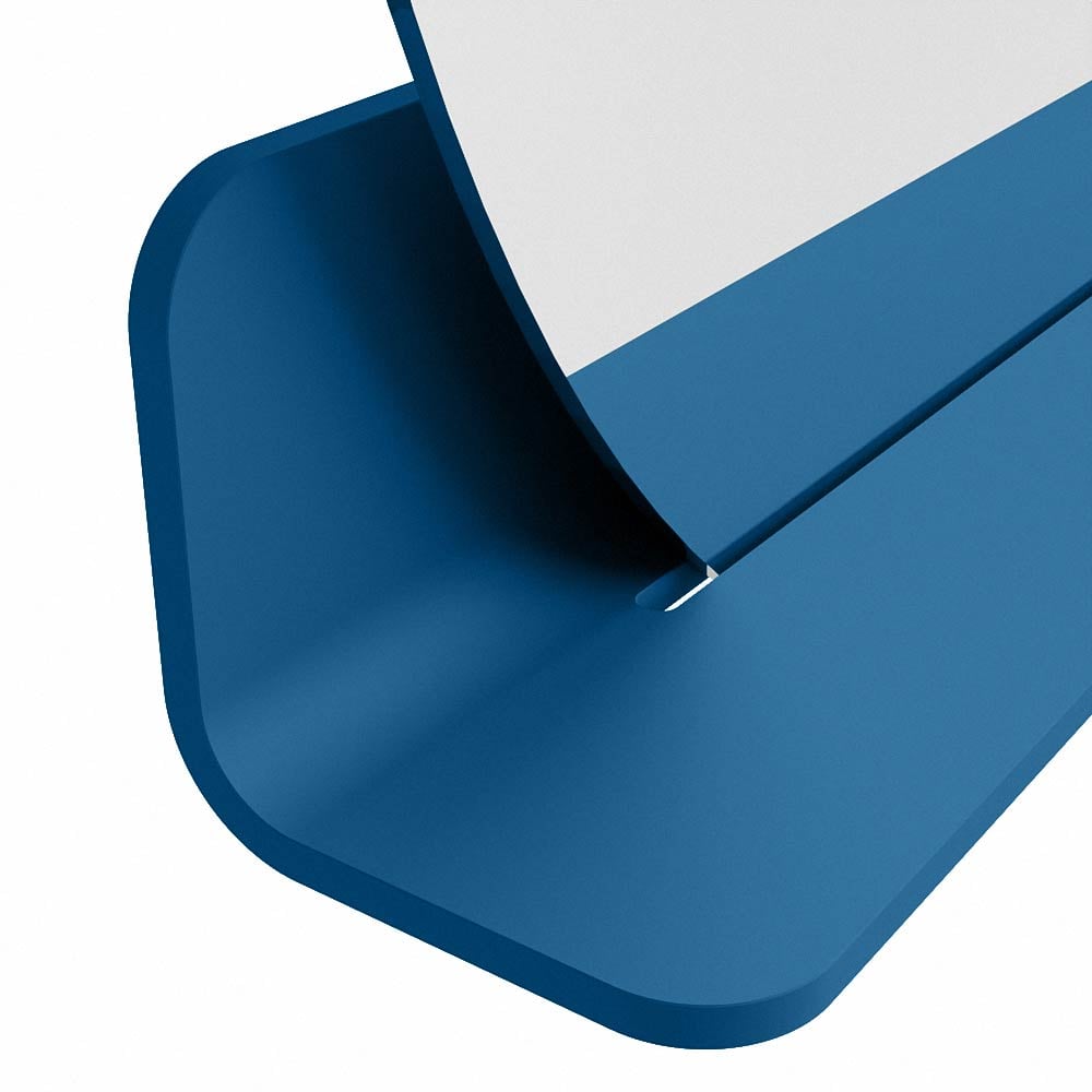 Mondiaz Spot spiegel rond Ø80cm met planchet jeans