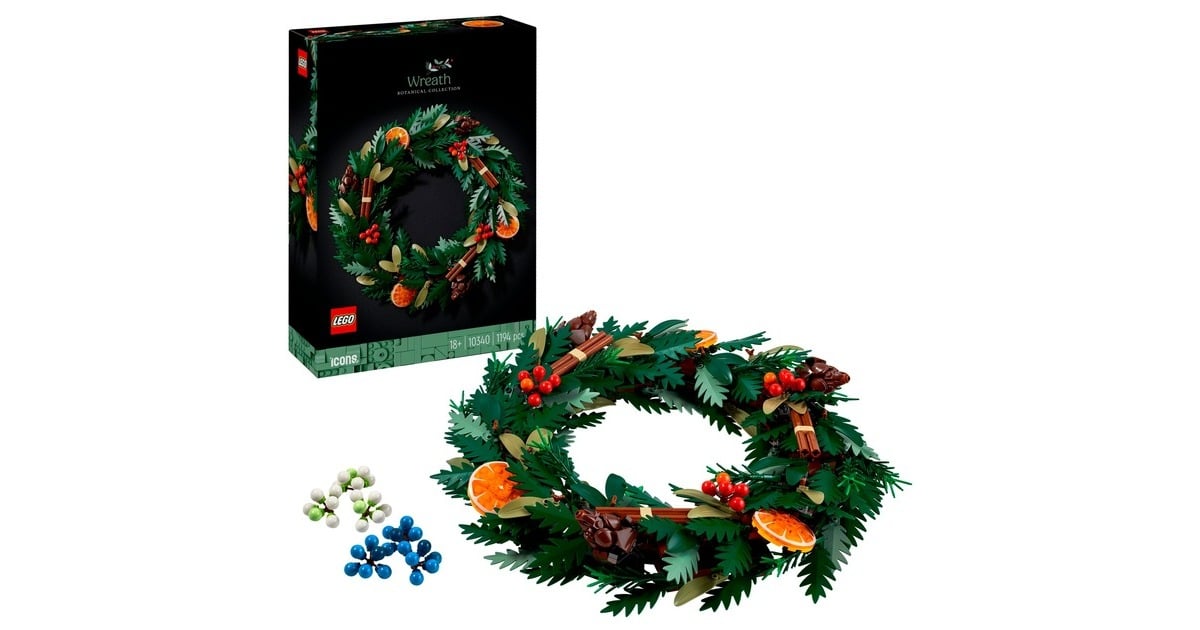 LEGOIcons - Herfstkrans Constructiespeelgoed  (10340)