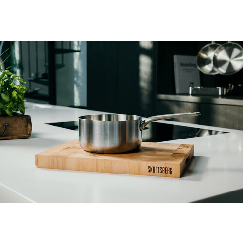 Skottsberg Steelpan met deksel Stainless Steel