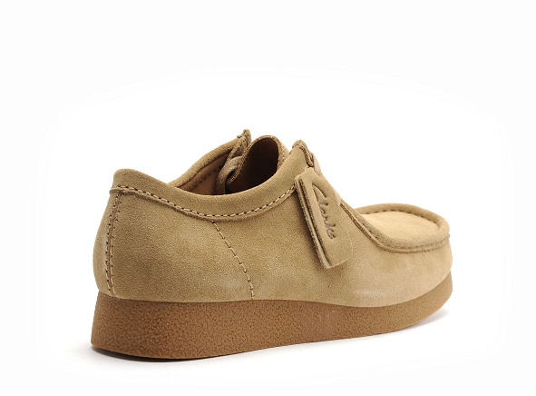 Clarks basses homme wallabeeevo beige