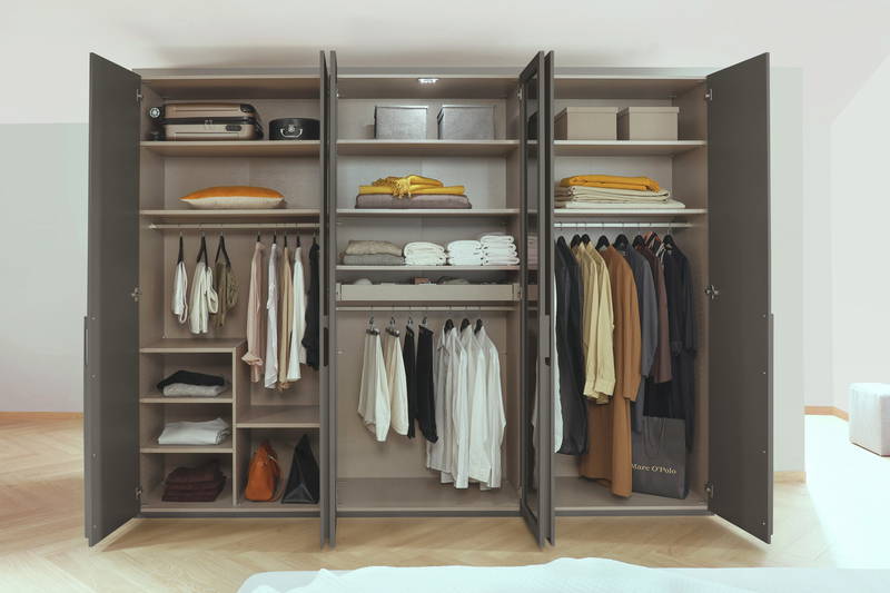 Novel Drehtürenschrank 6-türig SKAT