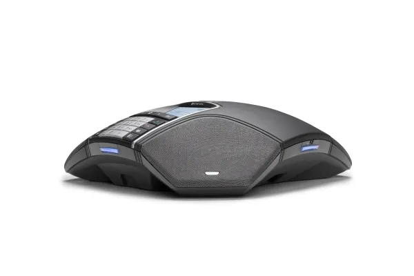 Konftel 300Wx - Trådløs konferencetelefon - DECT\GAP - 3-vejs opkaldskapacitet - sort lakrids - for Konftel C50300Wx Hybrid