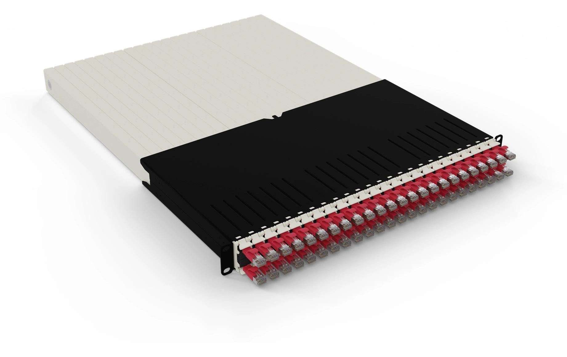 patchbox.one / 30RU / Cat 6A, STP, 1.8 m, Rot<br>All-in-One Lösung für Ordnung im Netzwerkschrank