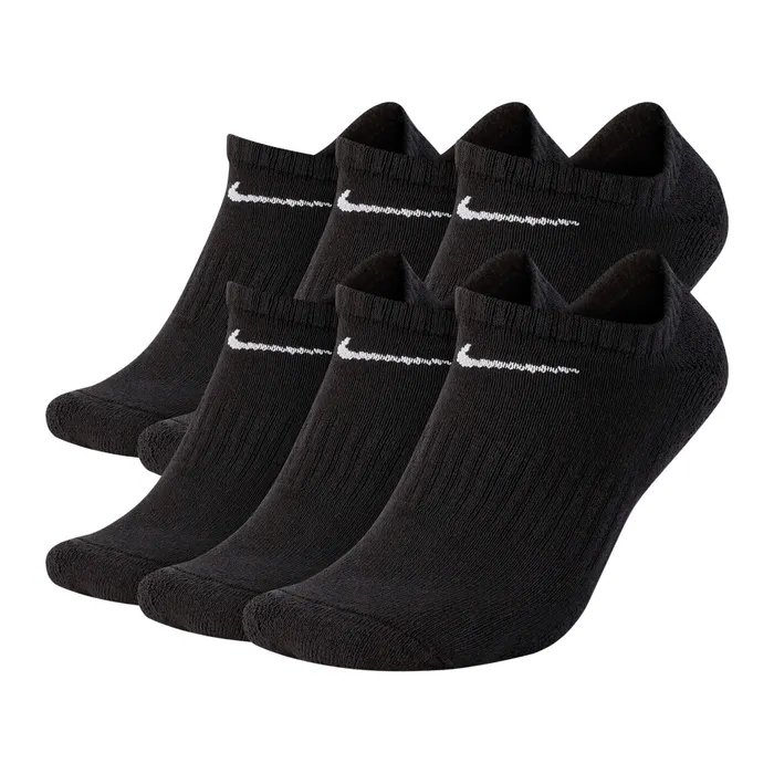 Nike Everyday Cushioned No-Show Socks (6-pack)