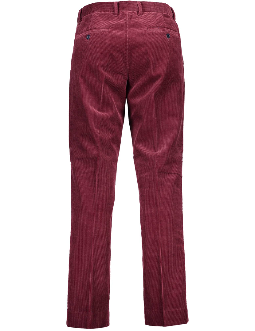 Red Velvet Chino Trousers