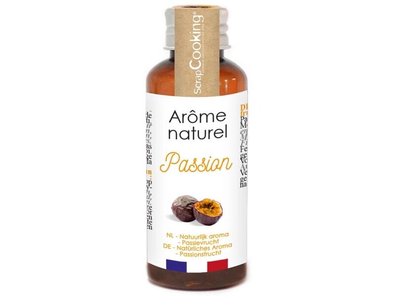 ScrapCooking Natürliches Aroma Passionsfrucht 40 ml Aromatische Verführung für ein einzigartiges Geschmackserlebnis