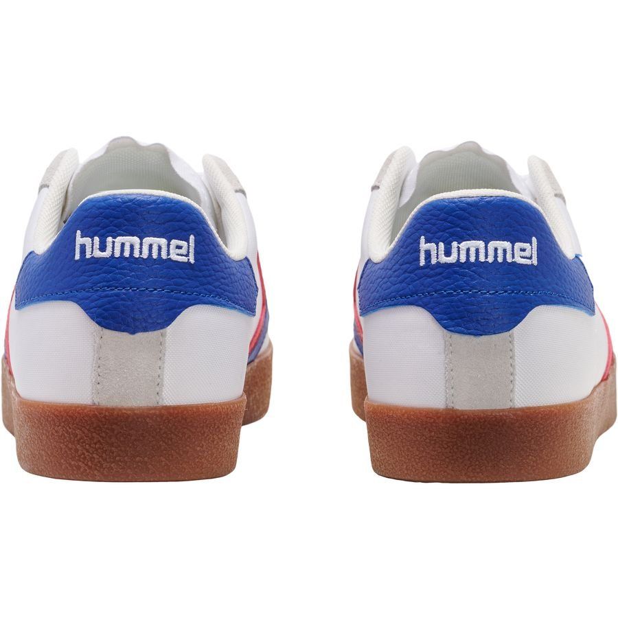 Hummel Chaussures Diamant LX-E Nylon - Blanc/Bleu/Rouge