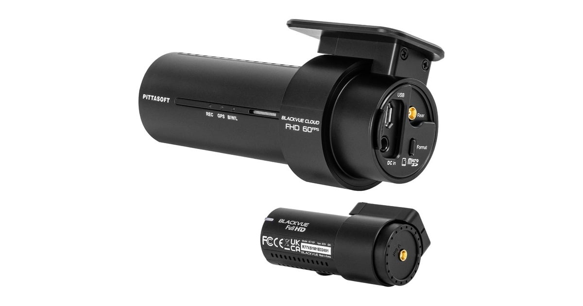 BlackVueDR770X-2CH Full HD 2-kanaals Cloud dashcam  (Zwart, Full HD (voor + achter) | Wi-Fi | Cloud | GPS | Dual Sony sensoren)