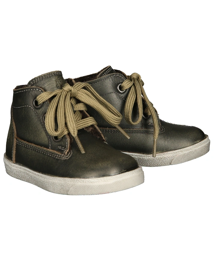 Lauflernschuhe ELIAS gefüttert in vintage dark olive