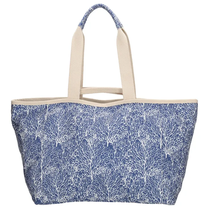 Zebra Richelle Strandtas Blauw