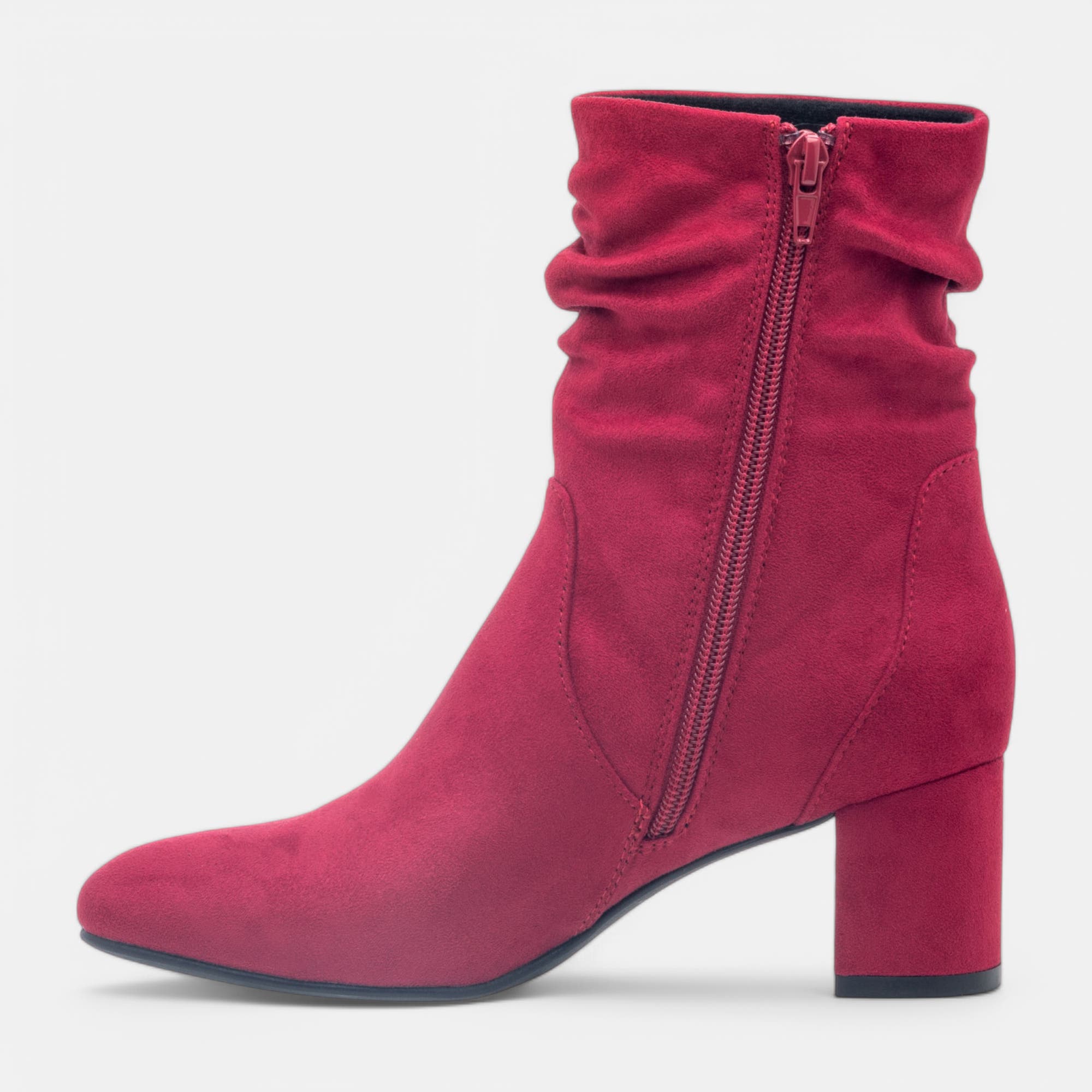 Bottines à talon Femme rouge