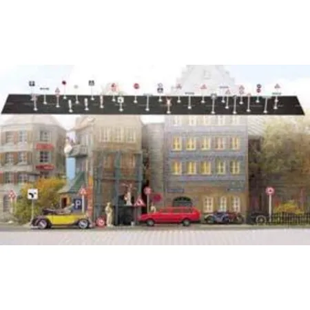 Busch 8128Verkehrszeichen & Straßennamen