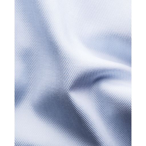 Eton Melange Semi Solid Fine Twill Contemporary Fit Skjorte, Light Blue, 46
