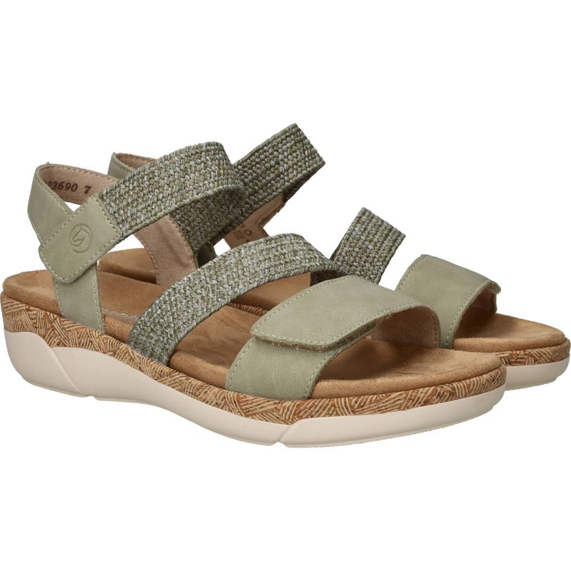 Remonte Sandalen Groen Dames