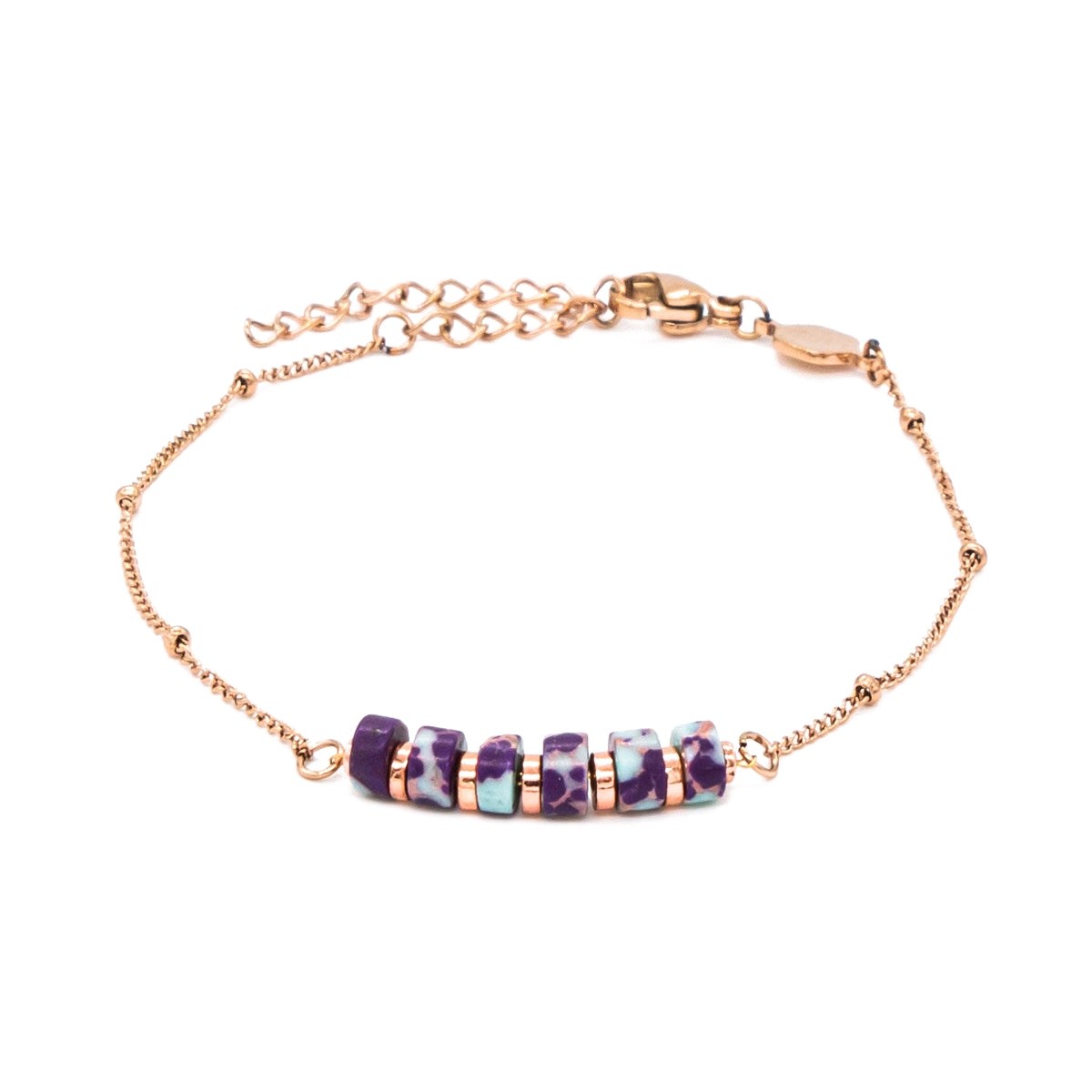 Bracelet Piana en pierres Jaspe