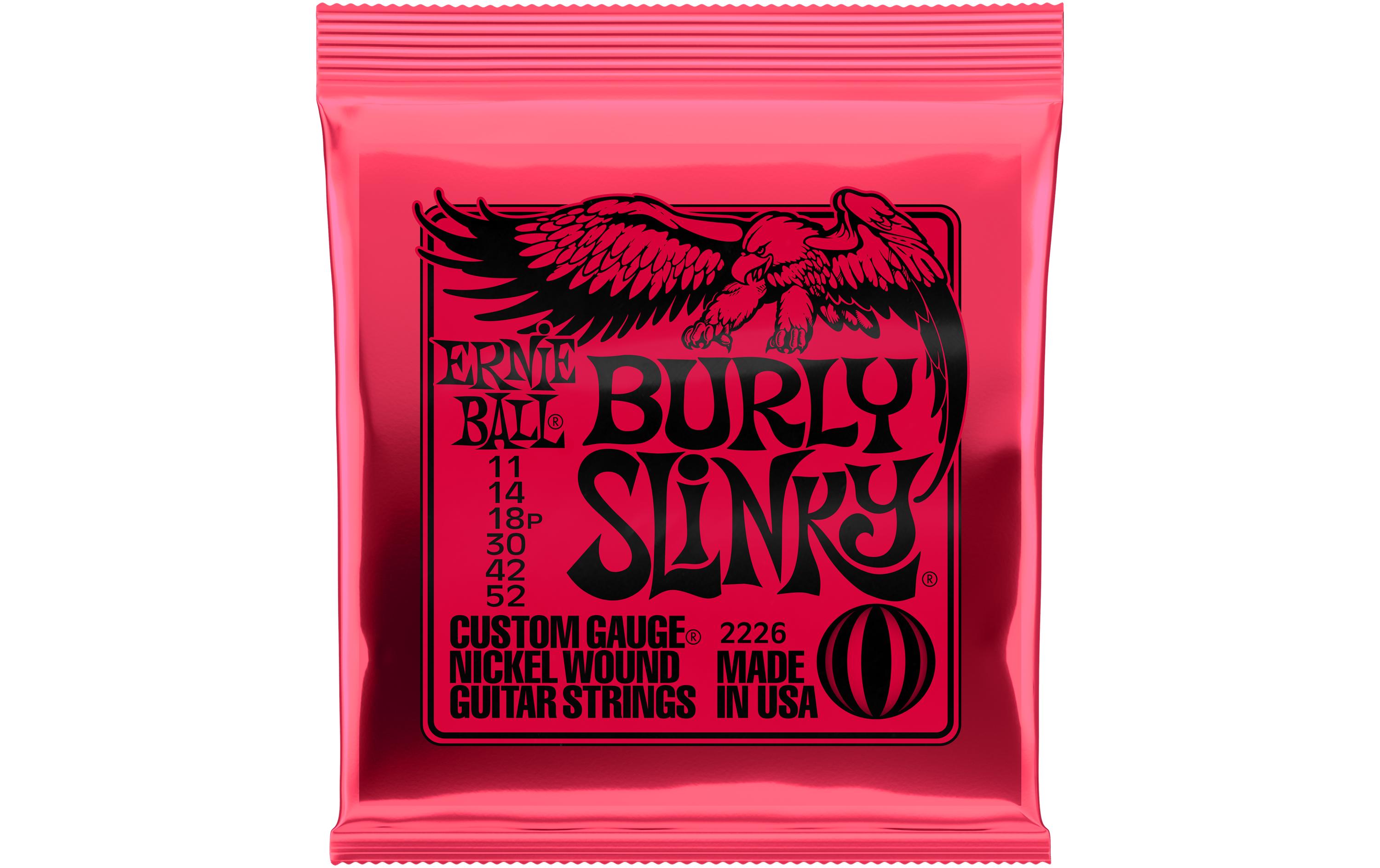 Gitarrensaiten 2226 Burly Slinky – Burly 11 - 52Saitensatz für E-Gitarre