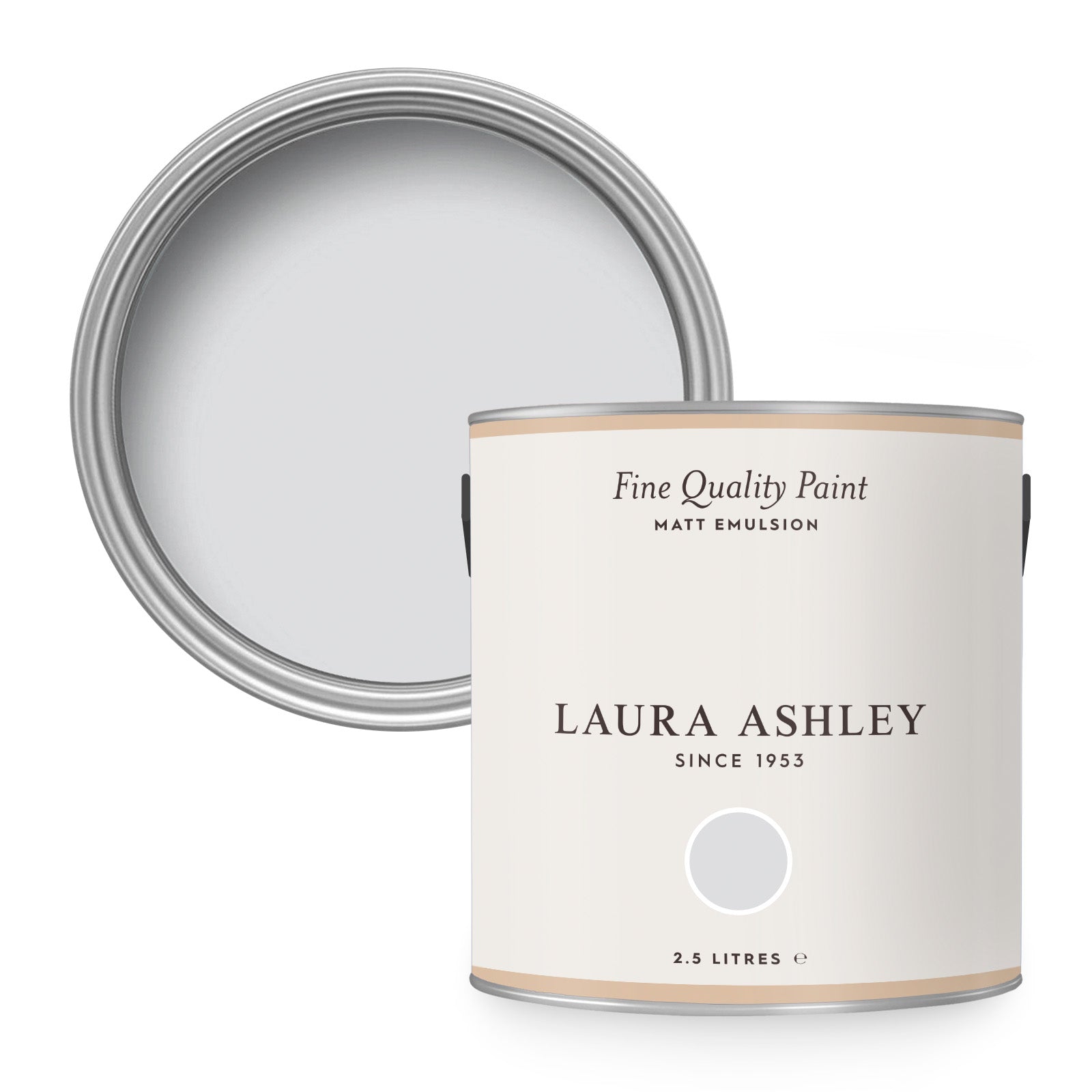 Laura Ashley Muurverf Mat 2.5L Sugared Grijs
