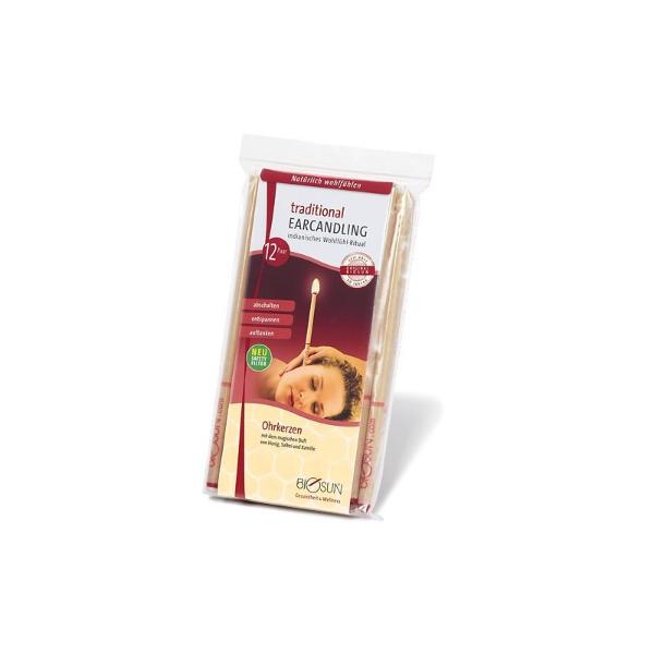 Biosun traditional Ohrkerzen<br>12 Paar