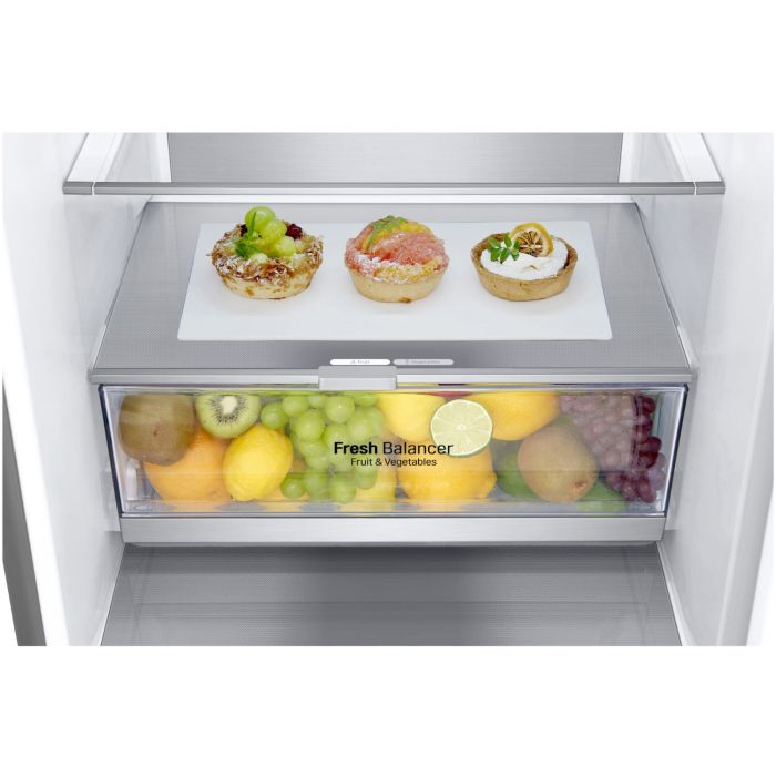 LG Kühl-/Gefrierkombination GBV7280CMB Metal Sorbet // 70€ LG Cashback