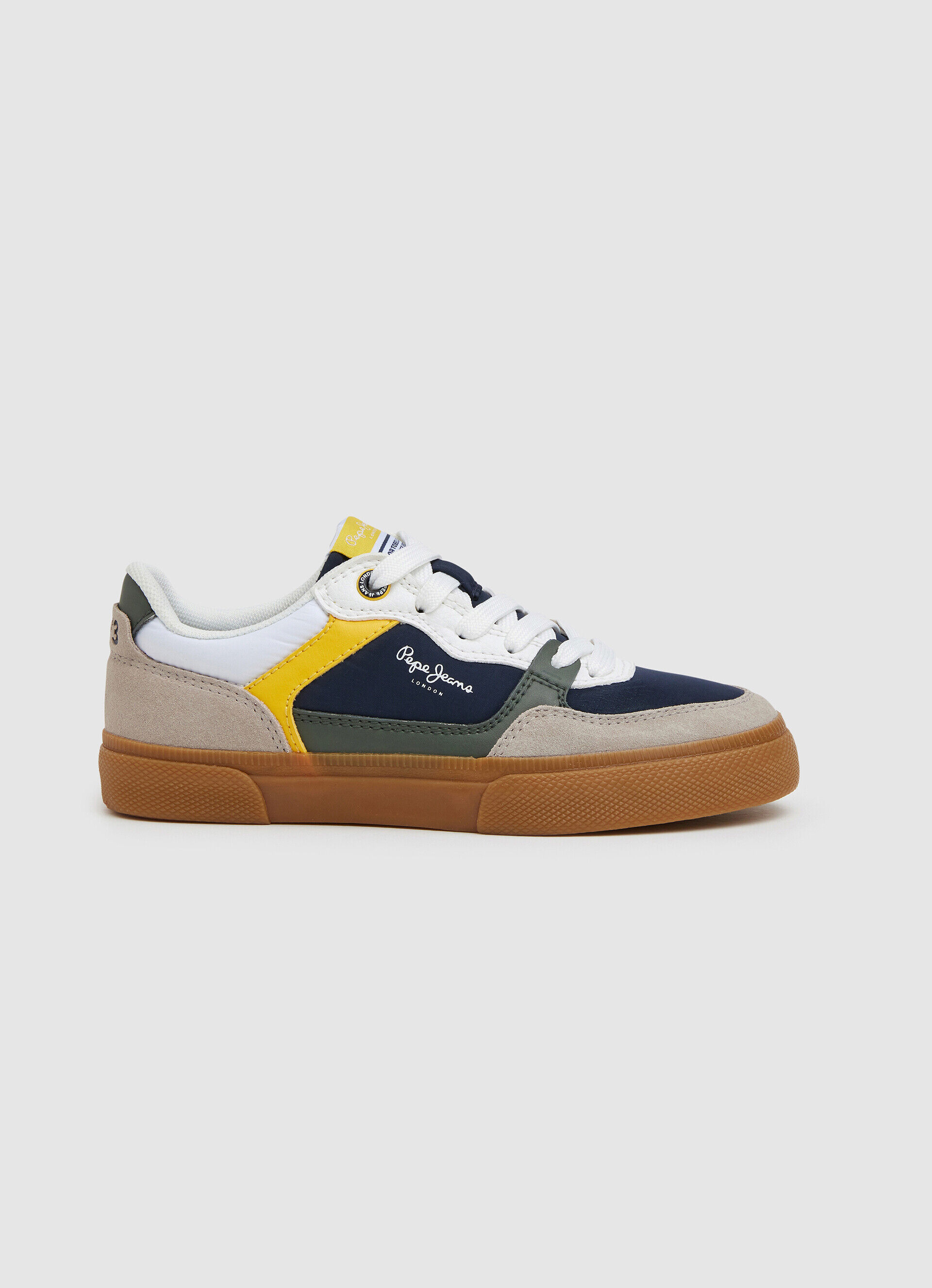 Sapatos de couro Kenton Master - azul marinho