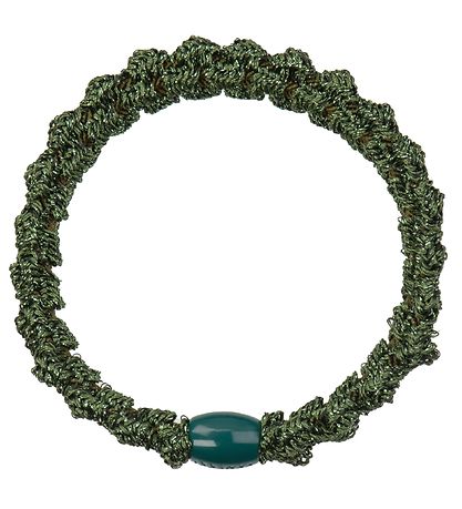 Kknekki Elastik - Army Grøn Glimmer m. Lace