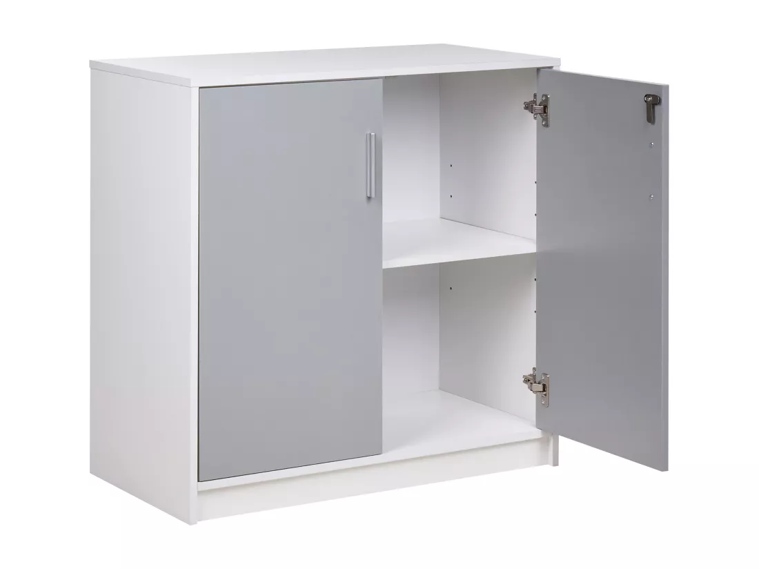 Meuble de rangement ZEHNA Gris clair