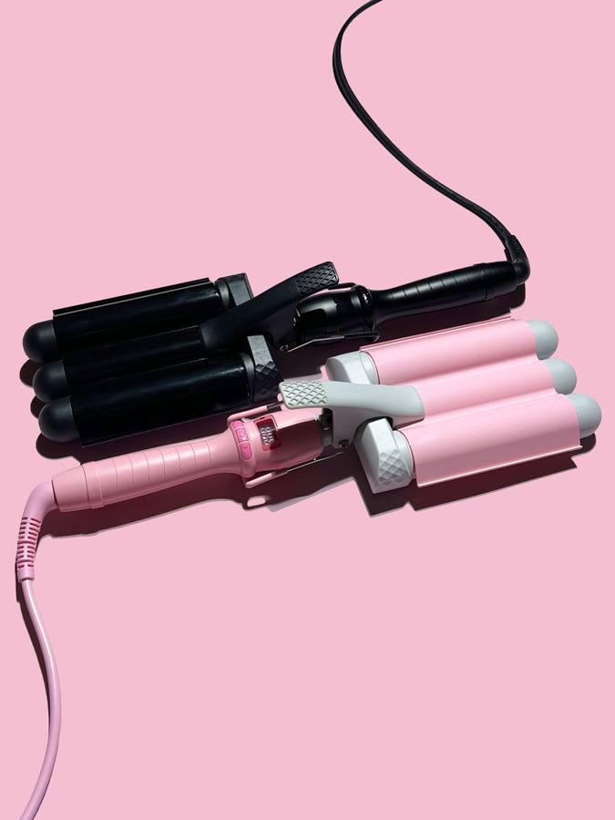 Mermade Hair Pro Waver Pink 32mm