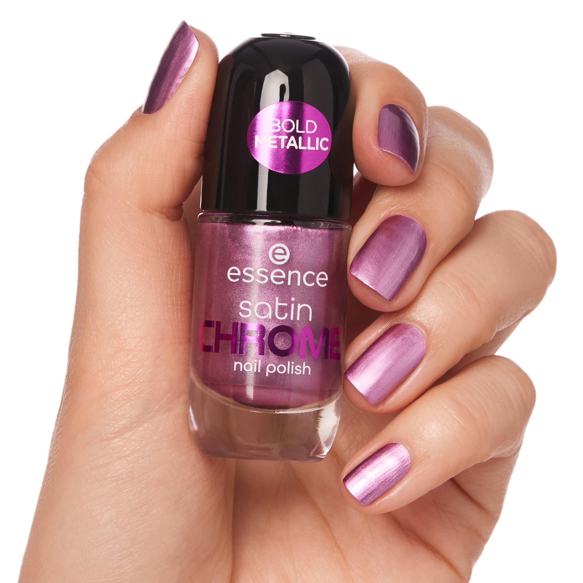satin CHROME nail polish vernis à ongles