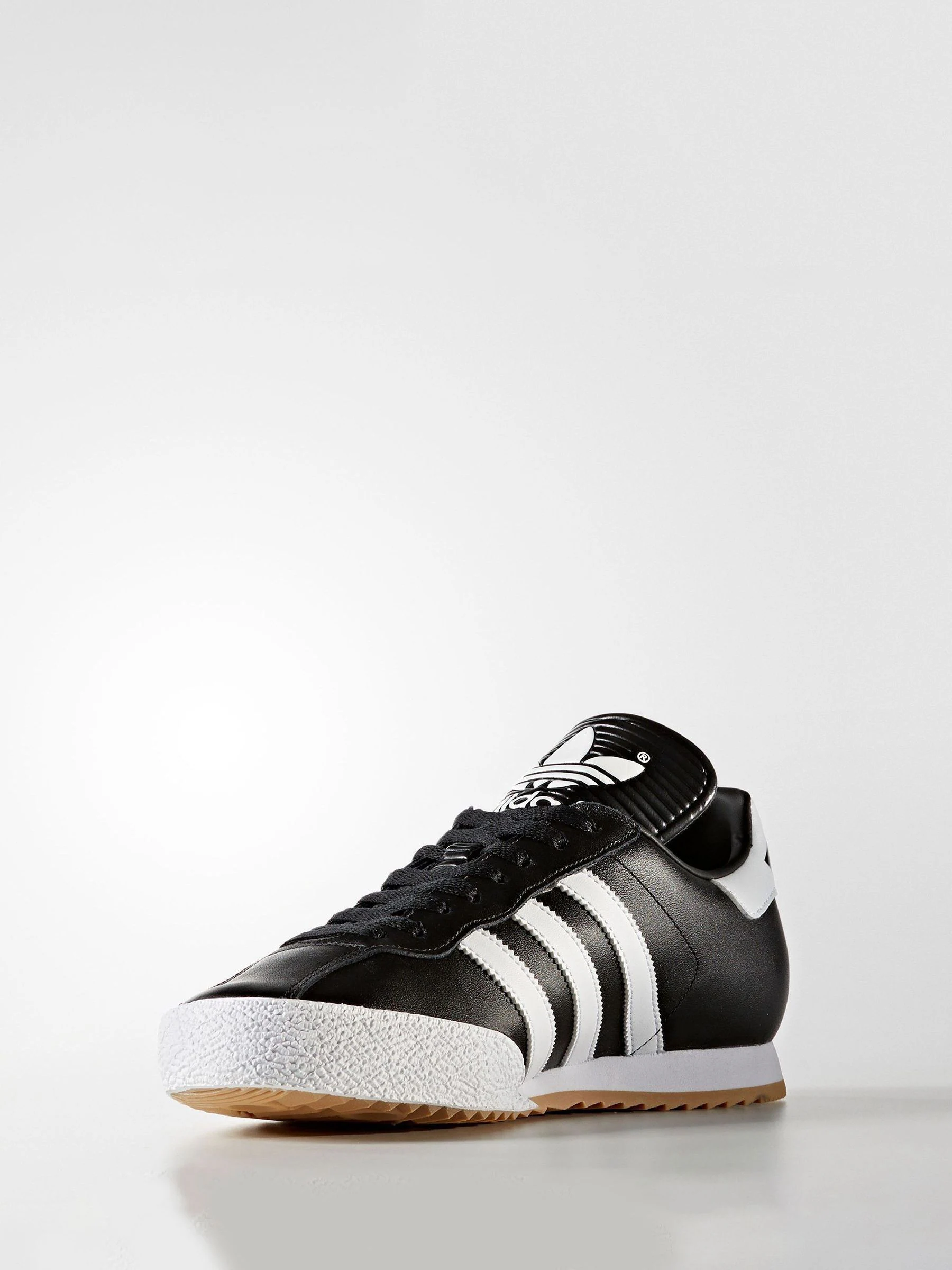 Zwart/wit - adidas Originals samba suède sneakers