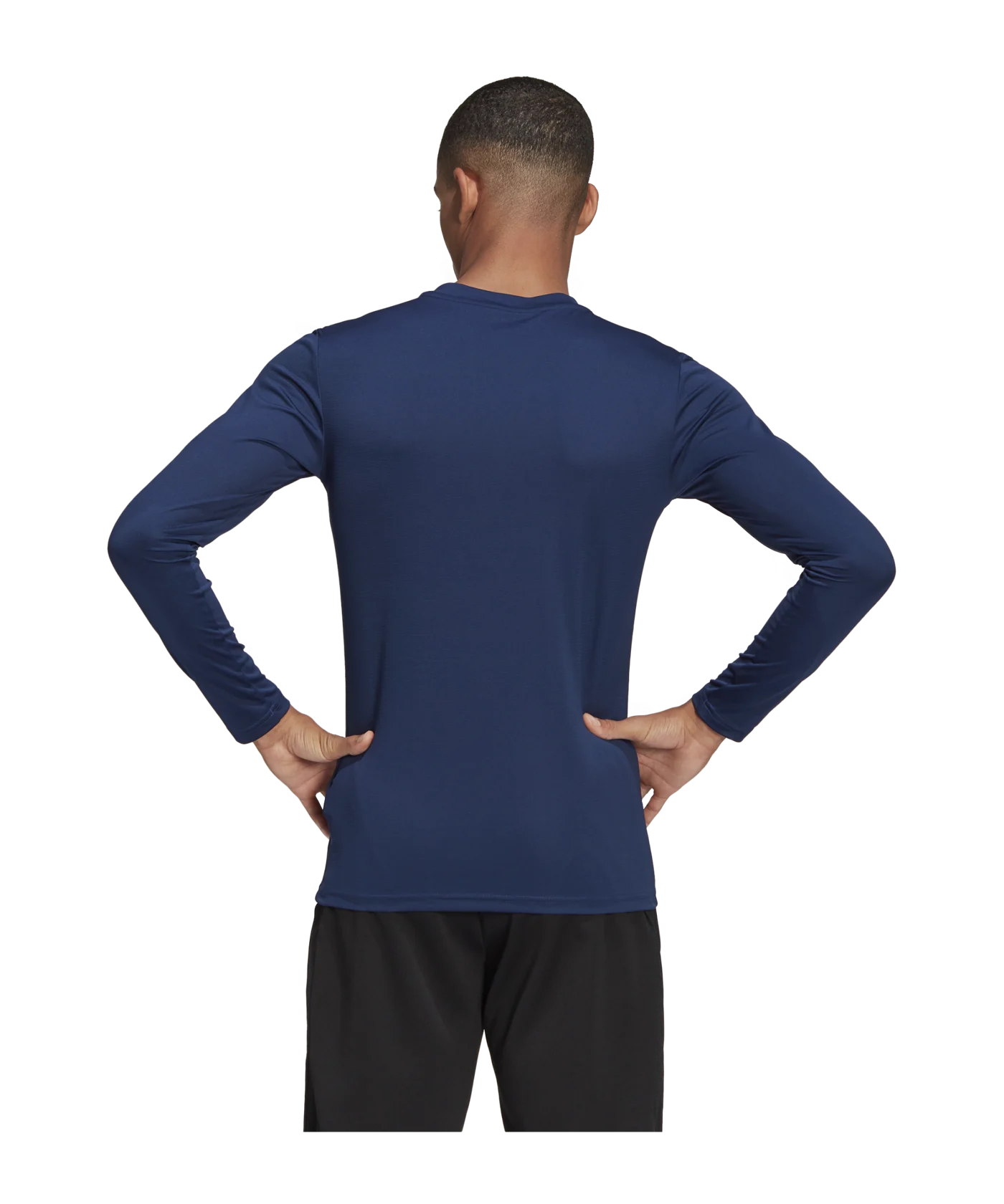 adidas Team Base Top langarm Blau
