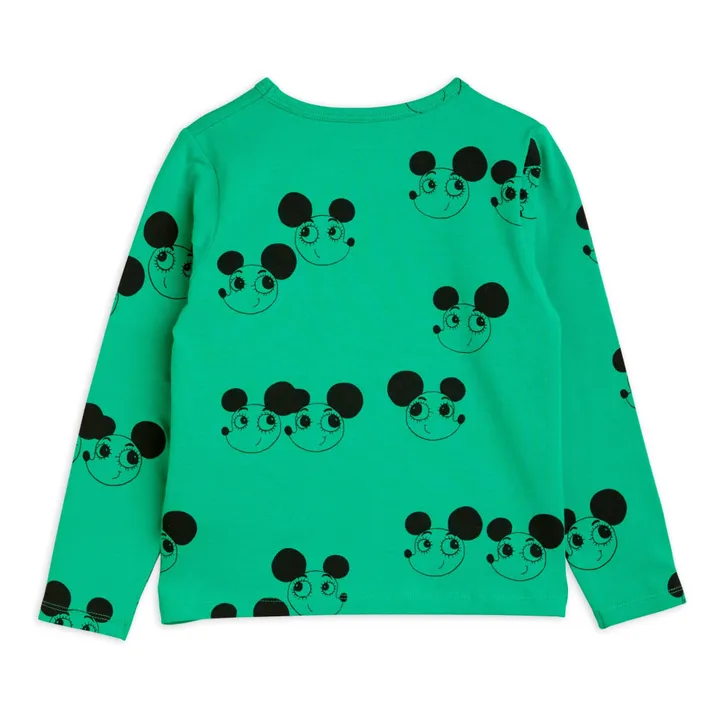 Mini Rodini T-Shirt Coton Bio Ritzrats | Vert