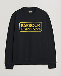 Barbour International Large Logo Sweatshirt Black