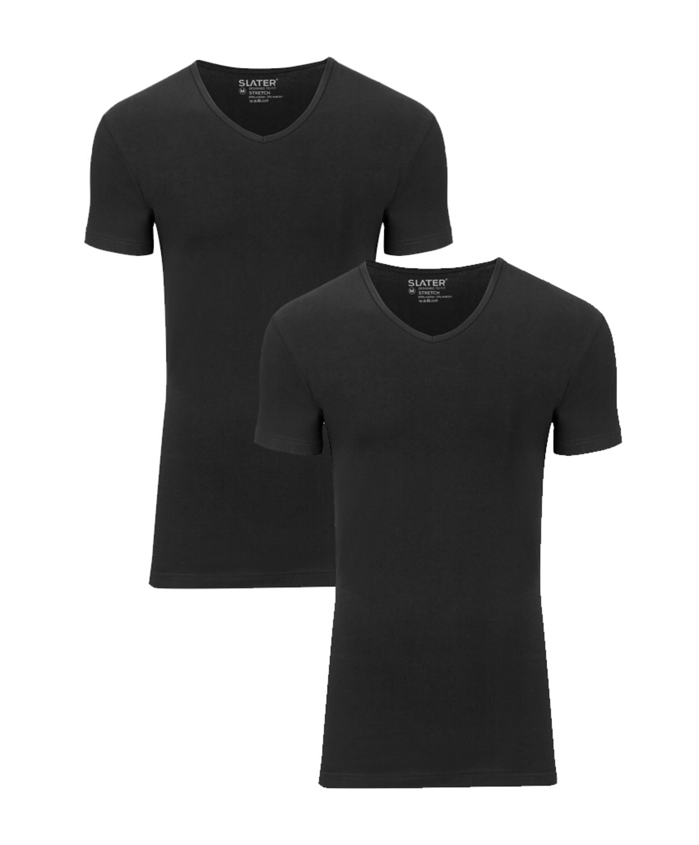 Slater Heren T-shirt zwart
