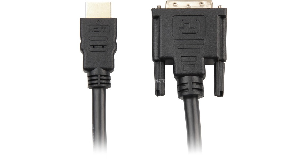 SharkoonHDMI > DVI-D adapter  (Zwart, 3 meter, Dual-Link)