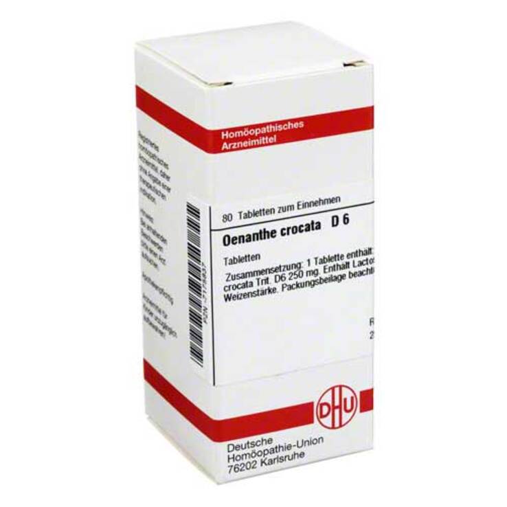 DHU Oenanthe crocata D 6 Tabletten, 80 St