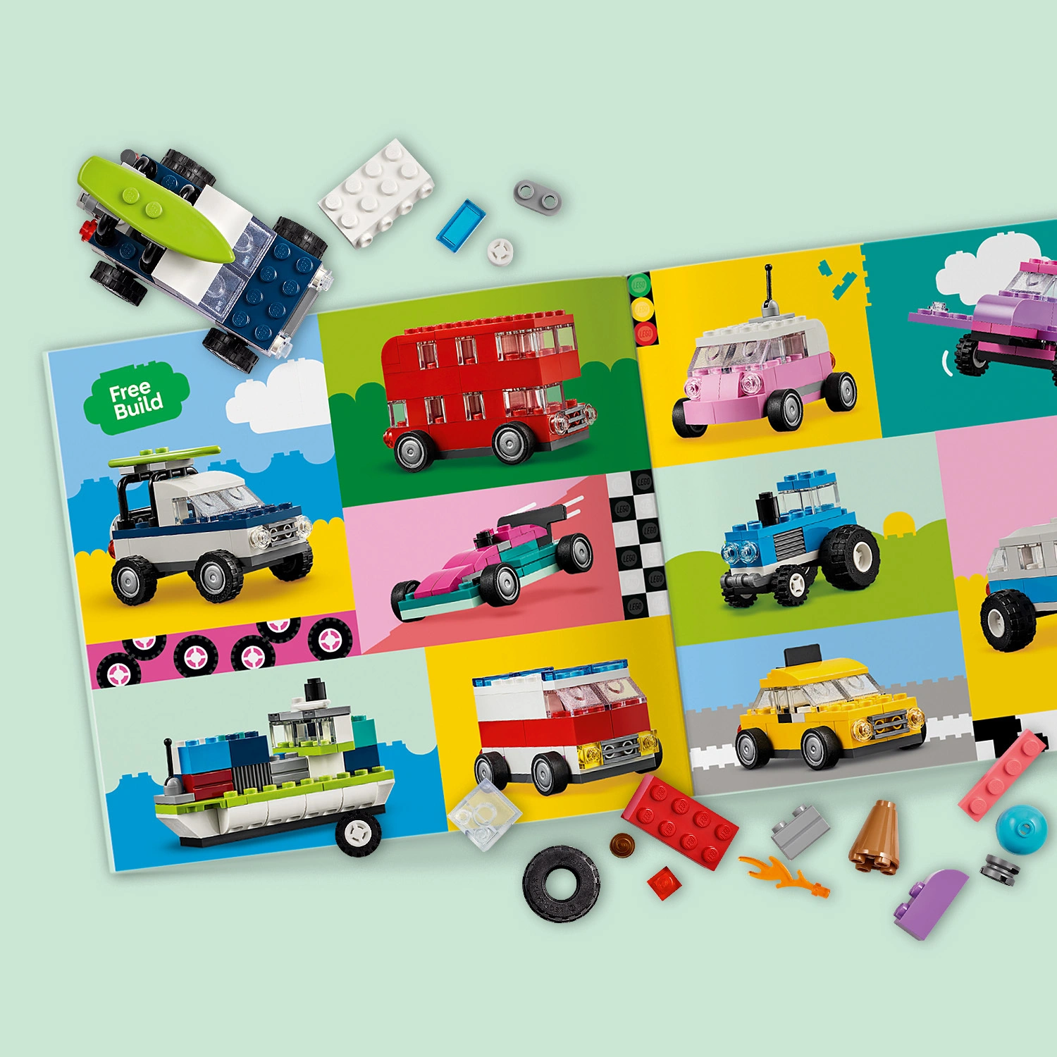 LEGO® Classic 11036 KREATIVE FAHRZEUGE