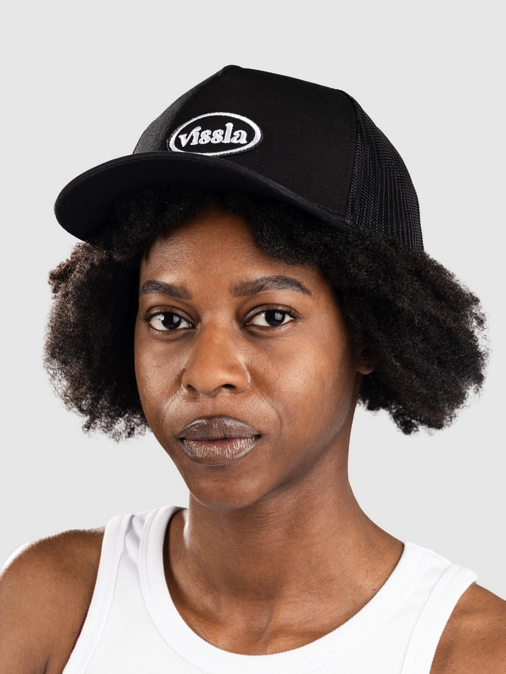 Vissla Solid Sets Trucker Cap black