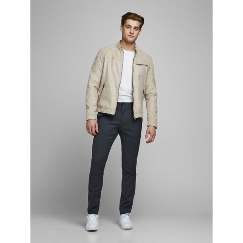 Jack & Jones - 12147218 ROCKY FAKE SUEDE-STRING/FAKE SUEDE Beige
