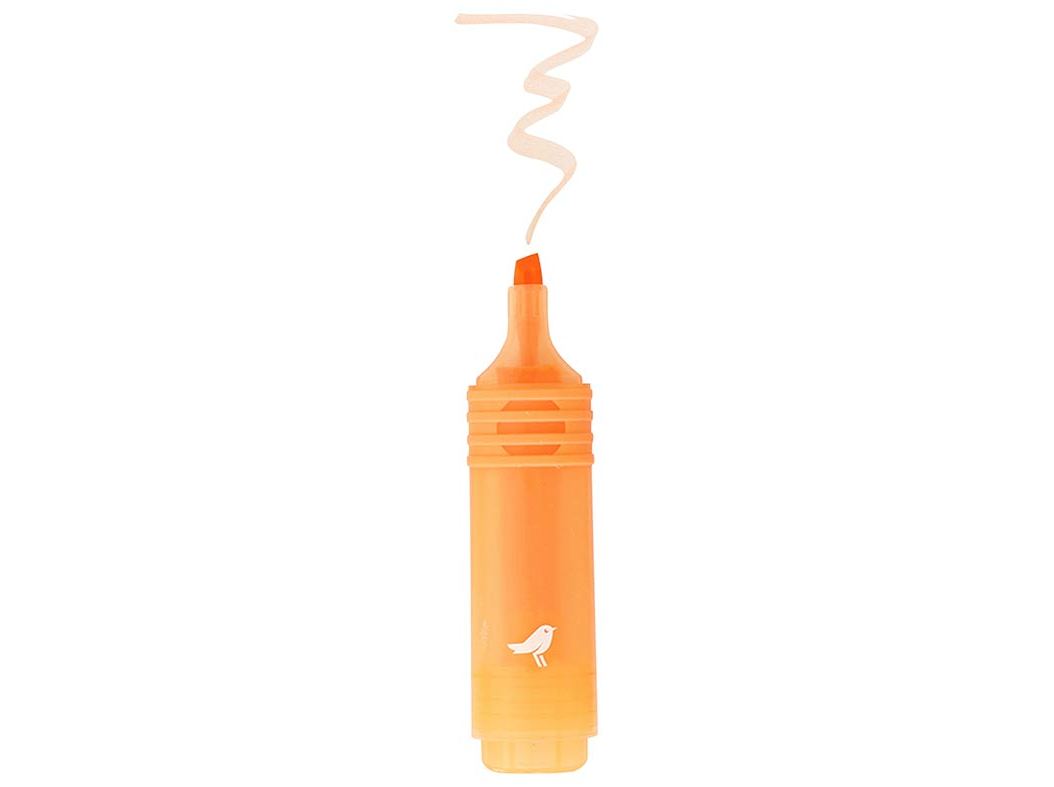 SUBLINHADOR AUCHAN LARANJA PASTEL