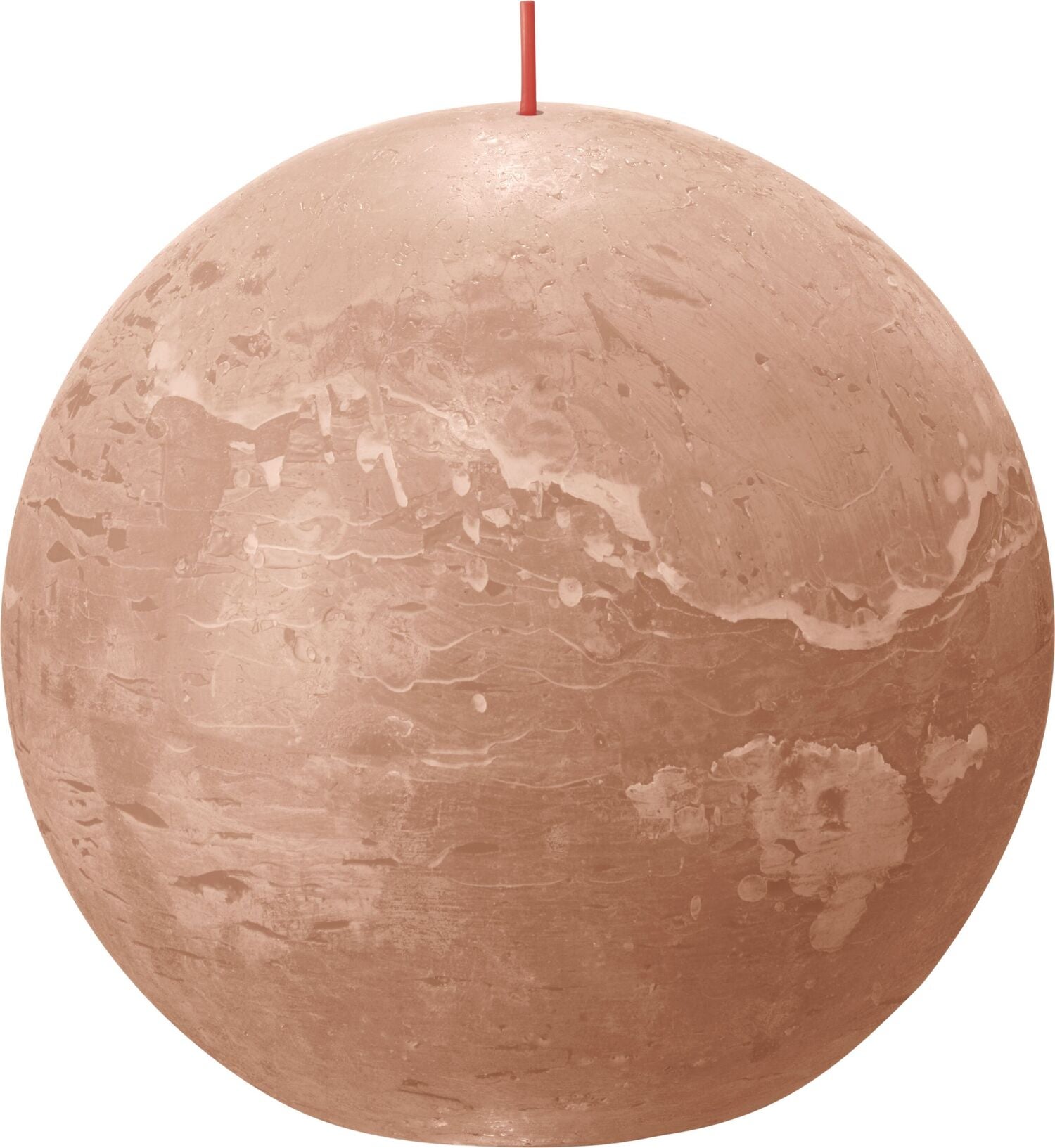 Bolsius bolkaars Rustiek Shine beige 90 uur D 14,5 H 13,4 cm