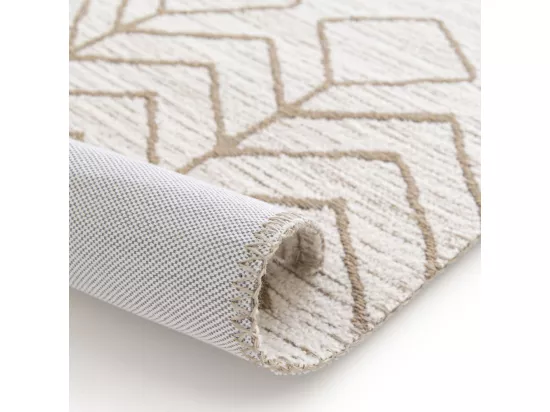 Sabie - Tapis d’inspiration berbère - Écru - 160x230cm