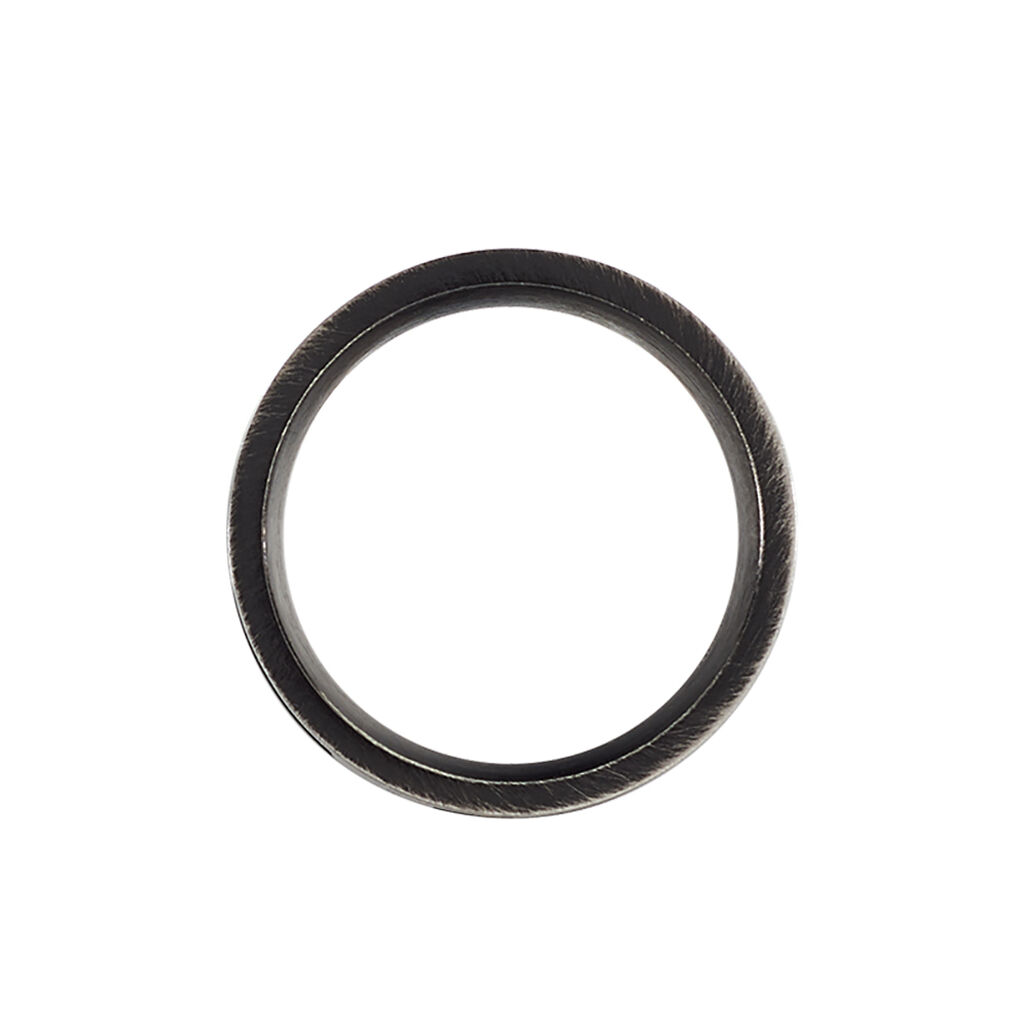Bague Phebus Him Cosme Acier Noir