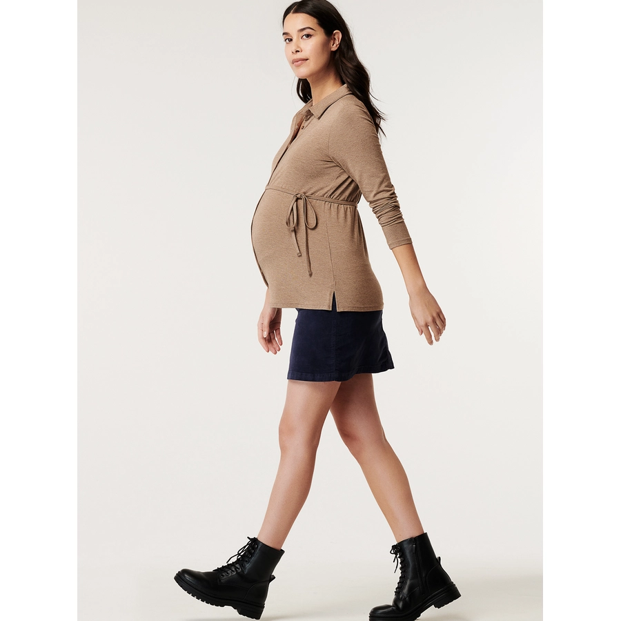 Esprit Still-Shirt Taupe Grey