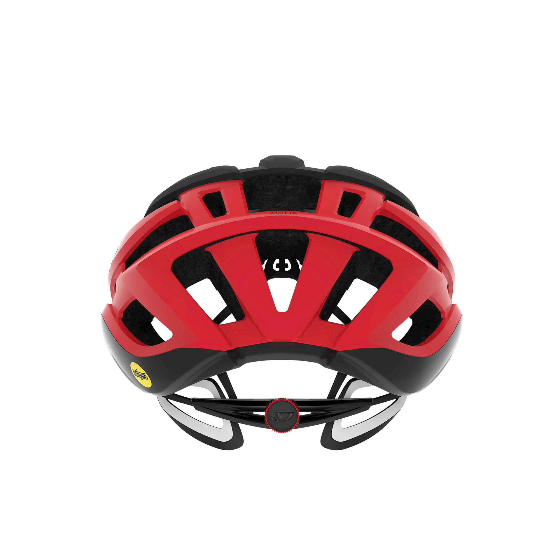 Giro Agilis MIPS Race Fietshelm Mat Zwart/Rood