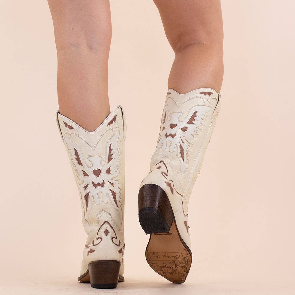 Charley's Girl cowboyboots Pepi beige
