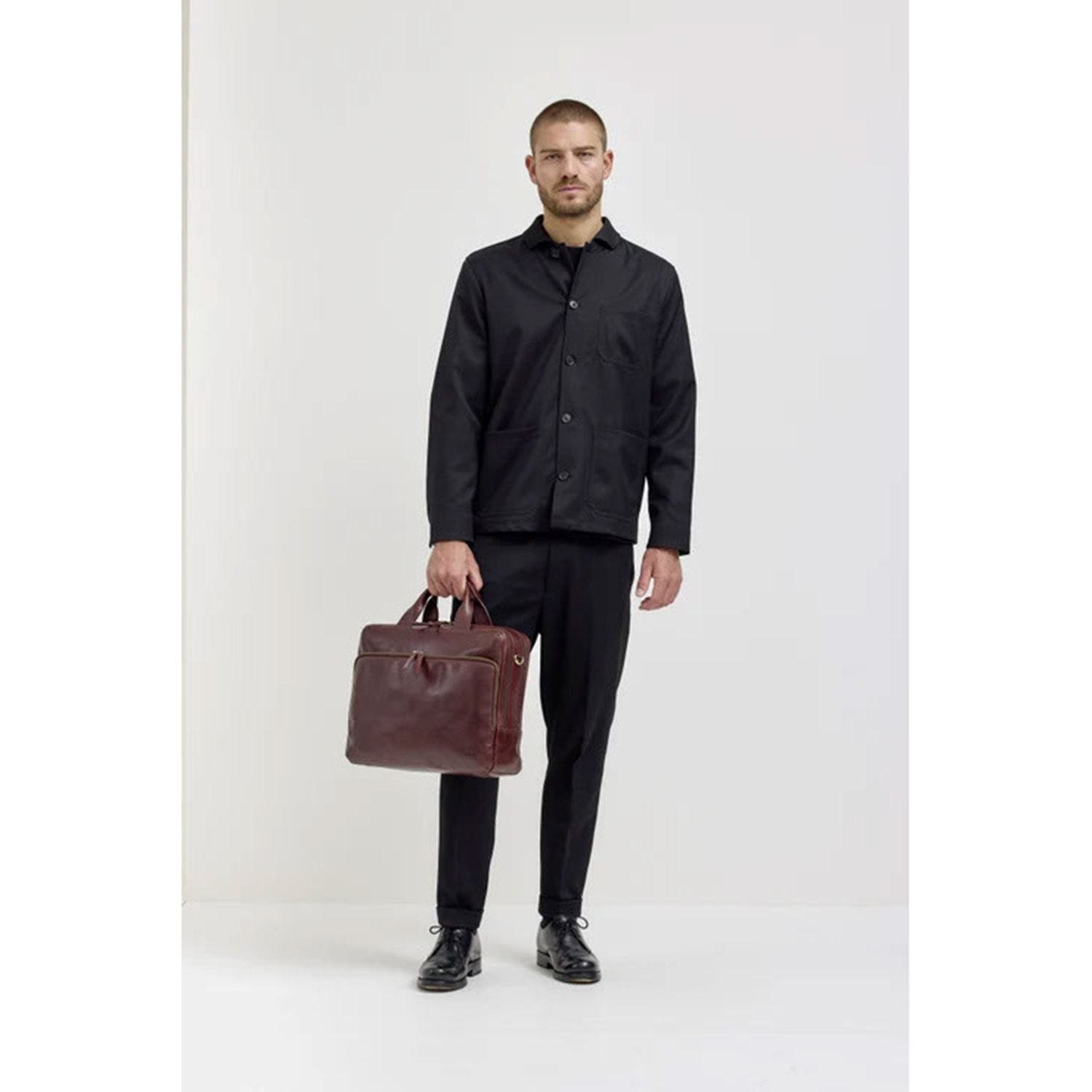 Jost Skagen Businessbag 2 Comp. brown