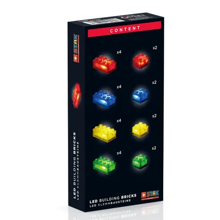 LIGHT STAX® Expansion Pack Transparent Colours, 24-teilig
