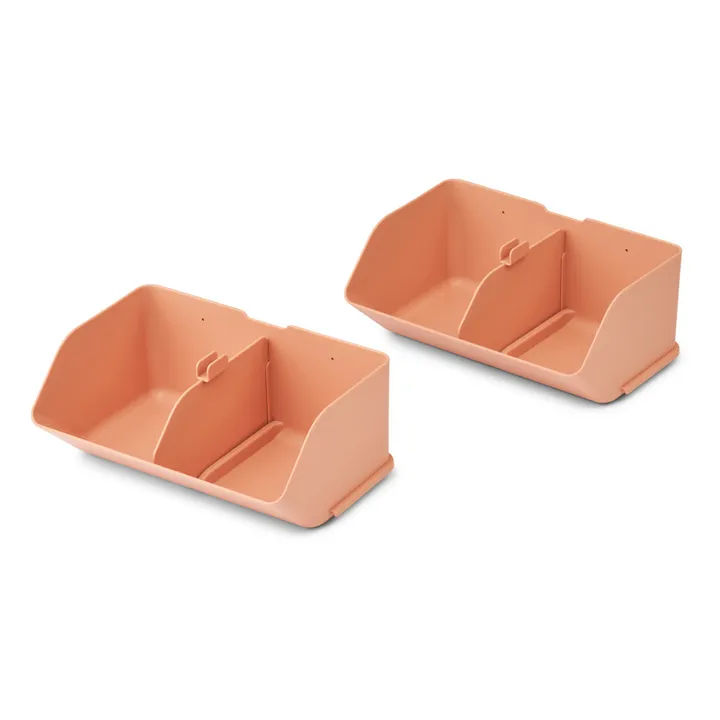Liewood Rangements de bureau Rosemary - Set de 2 | Rose pâle