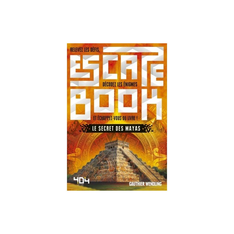 Escape Book Le Secret des Mayas